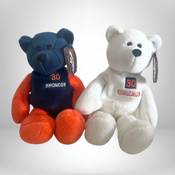 RARE Limited Treasures Broncos Hall of Fame Terrell Davis ProBear NWT - Picture 1 of 5